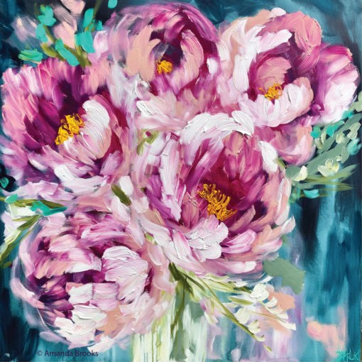 Coaster Count Your Blessings Peony