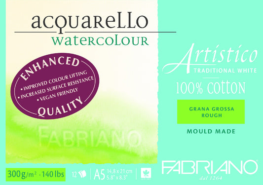 Fabriano Artistico Wc Enhanced 300Gsm A5 Rough Tw