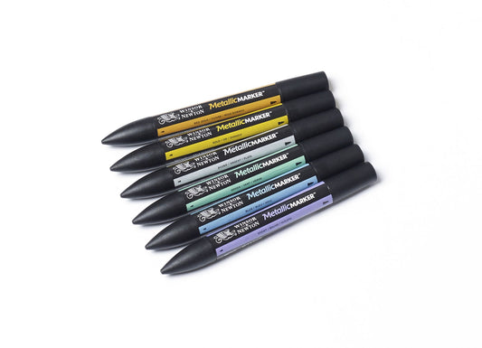 Winsor & Newton Marker Metallic Set 6