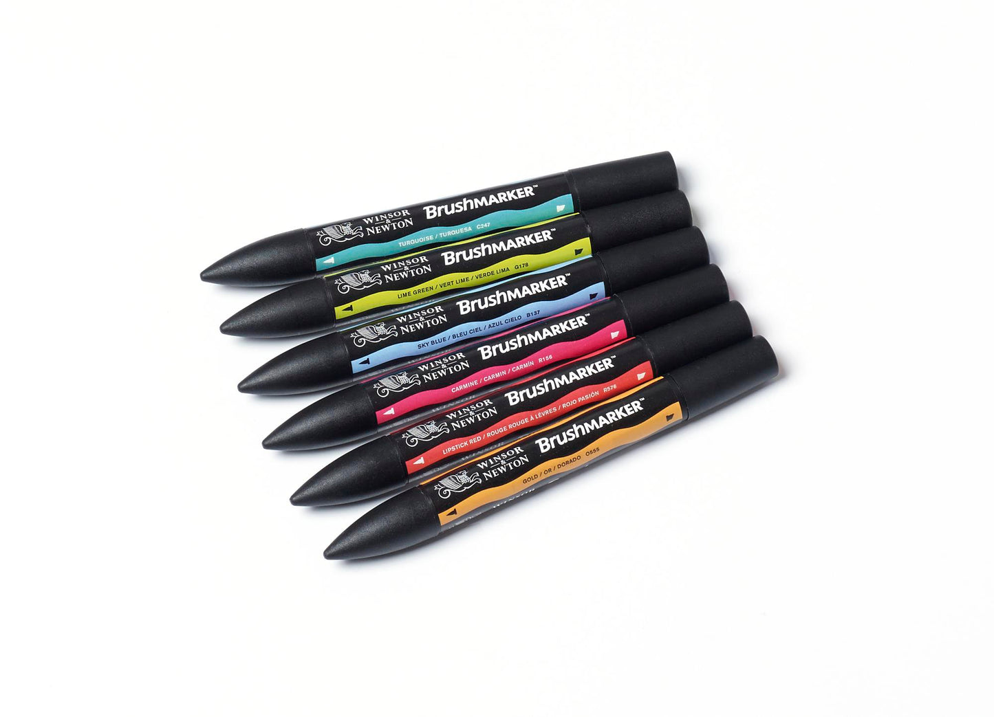Winsor & Newton Brushmarker Mid Tones Set 6