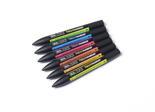 Winsor & Newton Marker Neon Set 6
