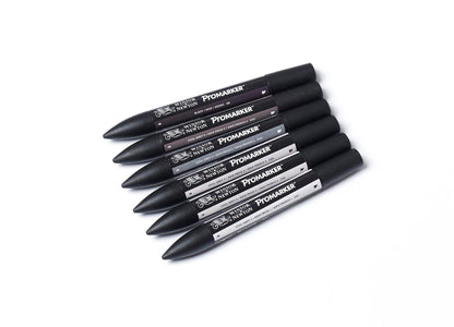 Winsor & Newton Promarker Neutral Tones Set 6