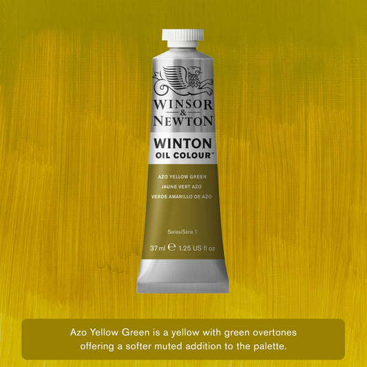 Winsor & Newton Winton Oil 37ml Azo Yellow Green 280