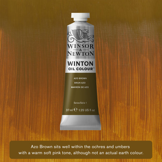 Winsor & Newton Winton Oil 37ml Azo Brown 389