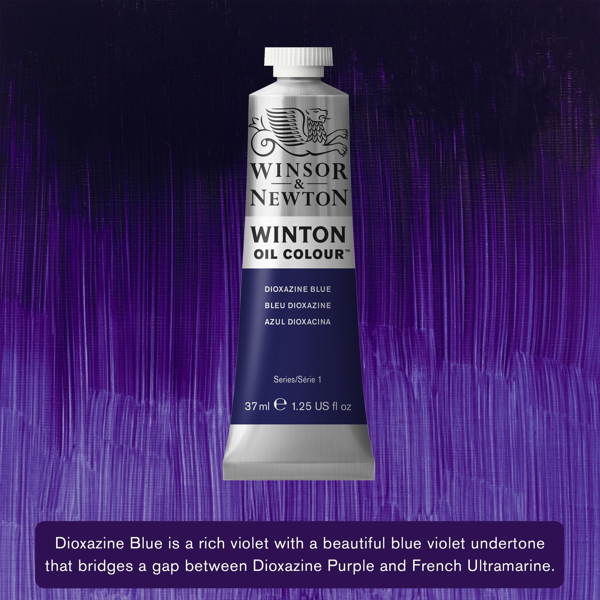 Winsor & Newton Winton Oil 37ml Diox Blue 406