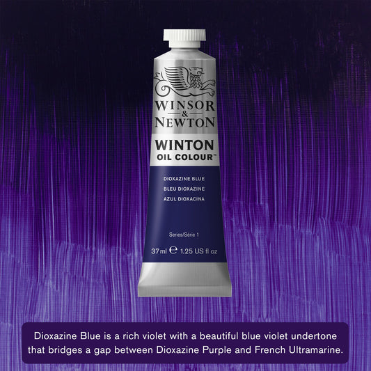 Winsor & Newton Winton Oil 37ml Diox Blue 406