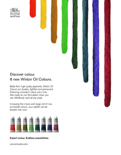 Winsor & Newton Winton Oil 37ml Diox Blue 406