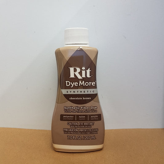 RIT DYE RIT FABRIC LIQUID DYE SYNTHETIC 7OZ (207ml) dyemore - chocolate brown