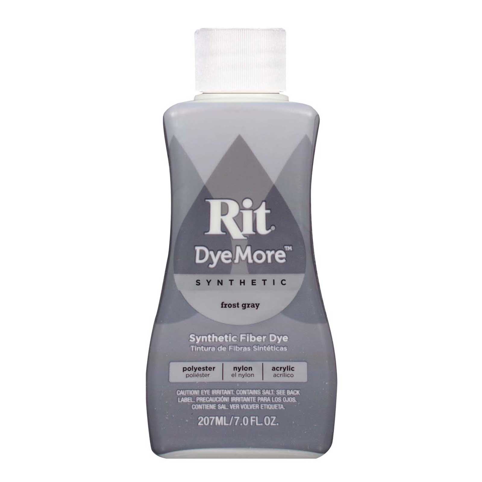 Rit Dye Rit Fabric Liquid Dye Synthetic 7oz (198ml) Dyemore - Frost Grey
