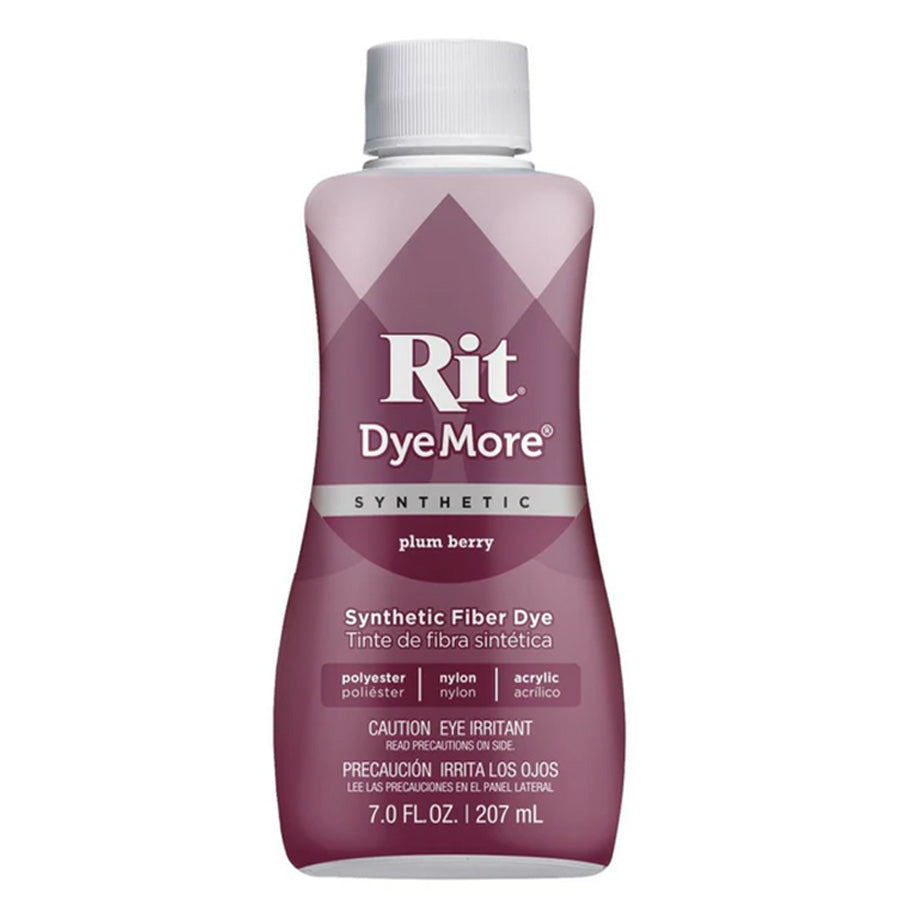 Rit Dye Rit Fabric Liquid Dye Synthetic 7oz (207ml) Dyemore - Plum Berry