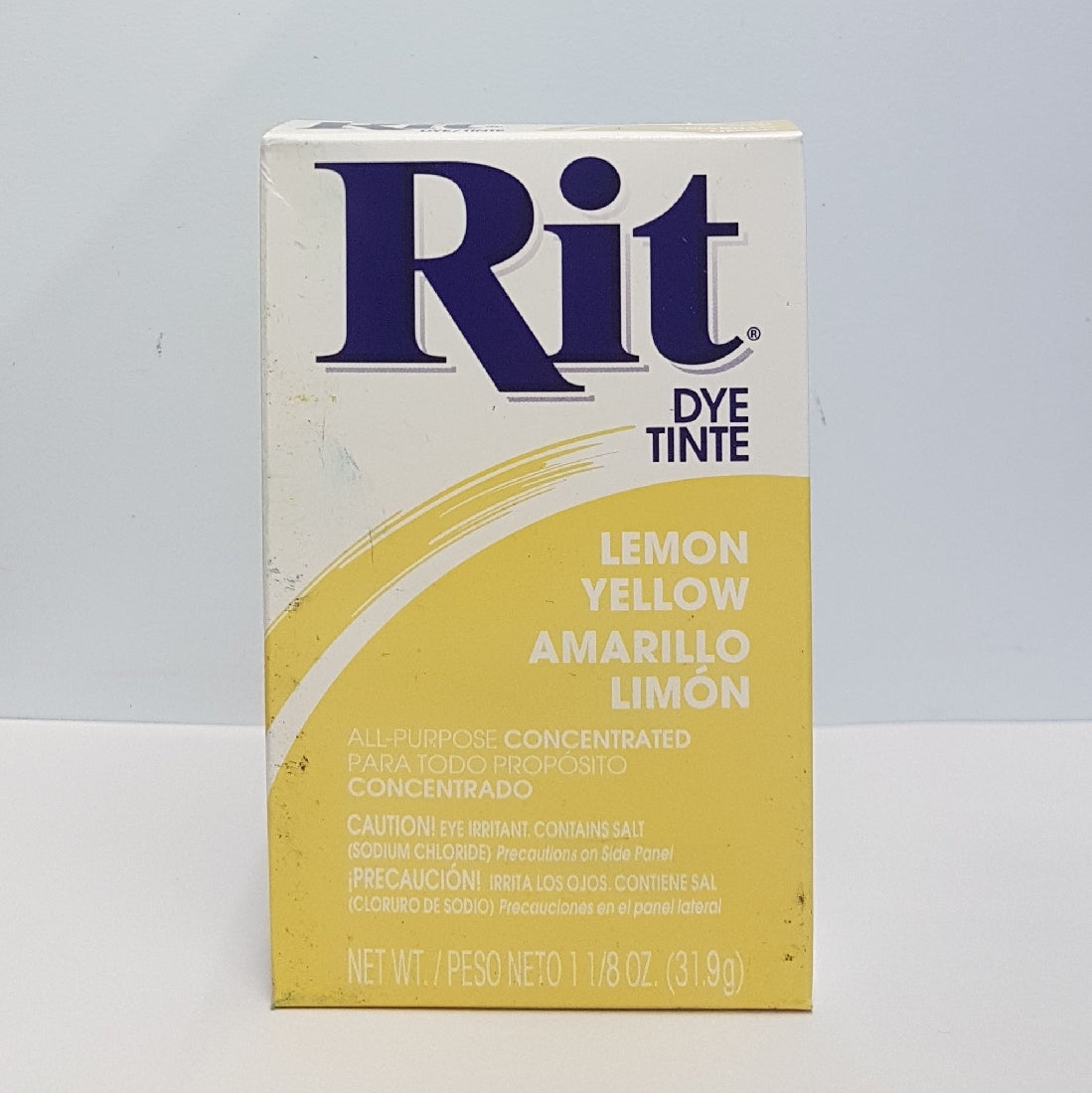 Rit Dye Rit Fabric Powder Dye All-purpose 1.125oz (31.9g) Lemon Yellow