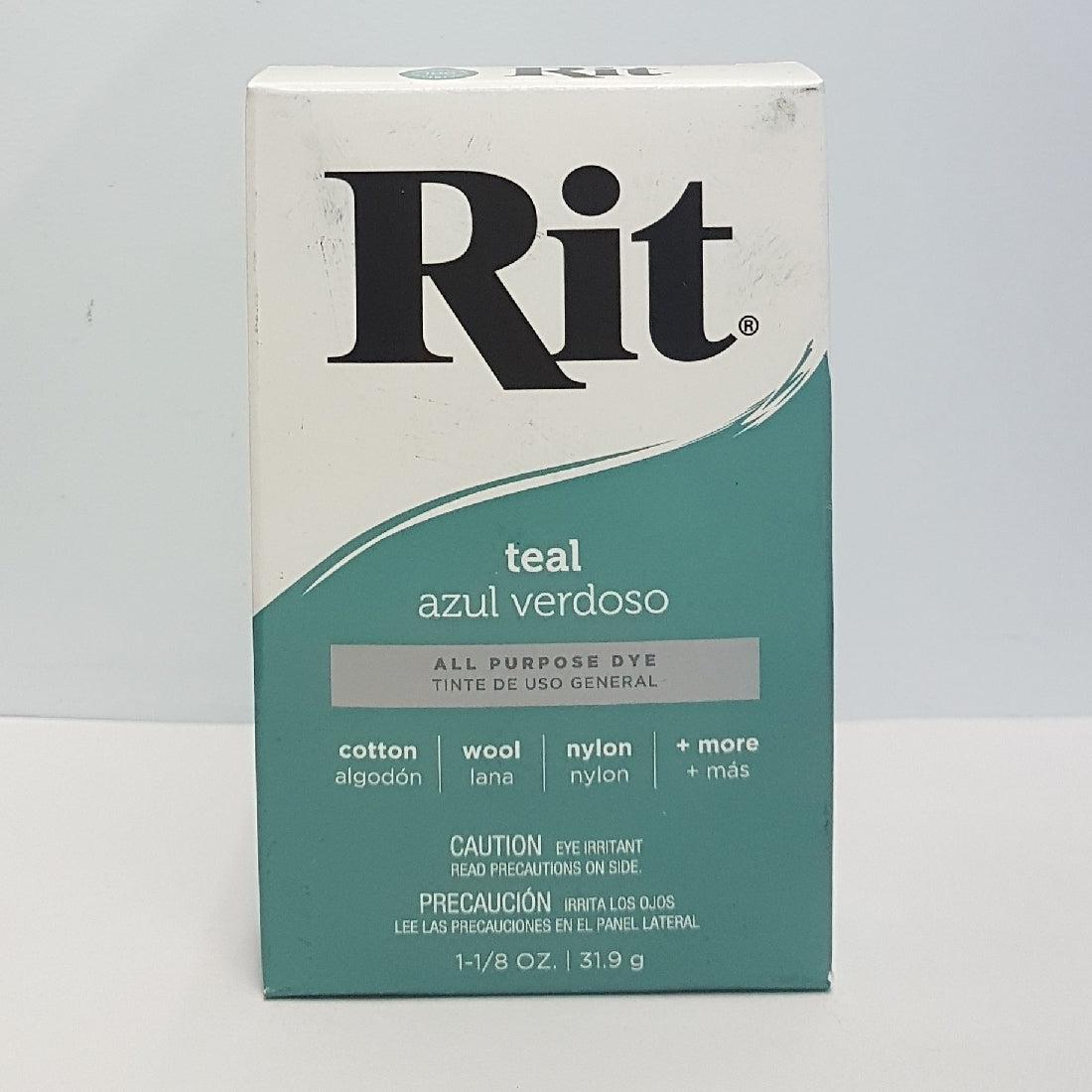 Rit Dye Rit Fabric Powder Dye All-purpose 1.125oz (31.9g) Teal