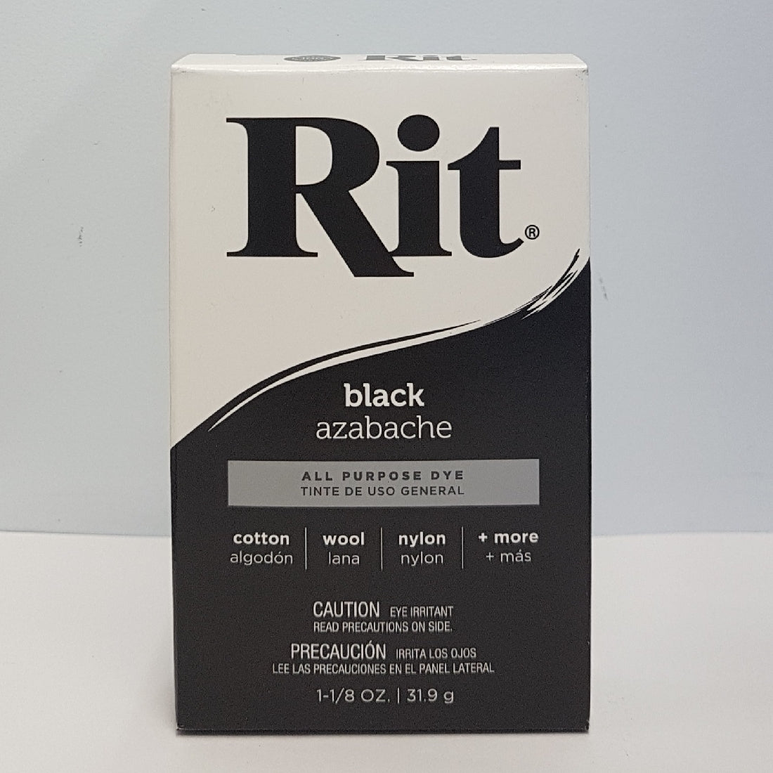 Rit Dye Rit Fabric Powder Dye All-purpose 1.125oz (31.9g) Black