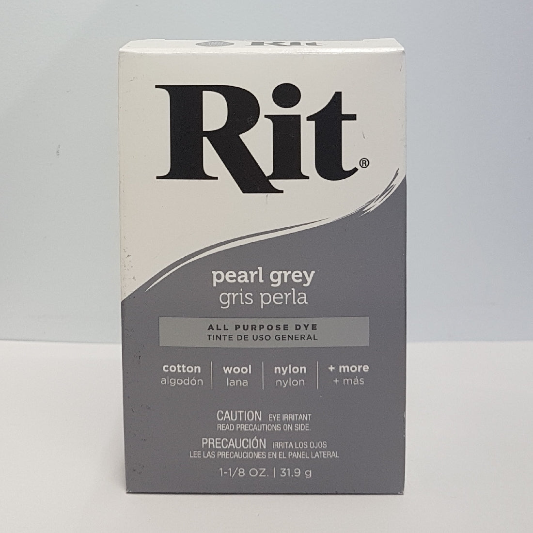 Rit Dye Rit Fabric Powder Dye All-purpose 1.125oz (31.9g) Pearl Grey