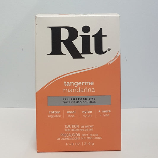 RIT DYE RIT FABRIC POWDER DYE ALL-PURPOSE 1.125oz (31.9g) Tangerine