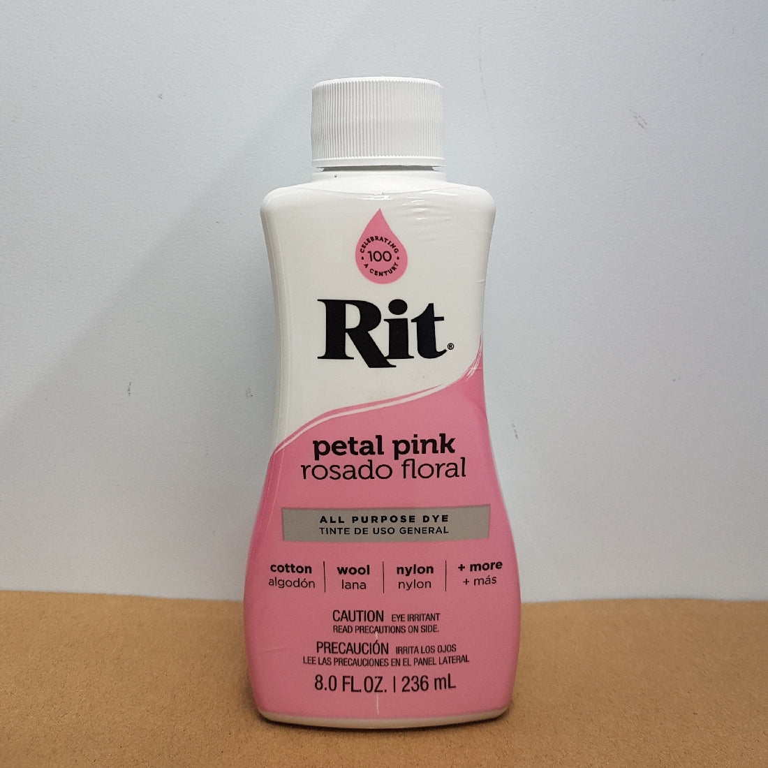 RIT DYE RIT FABRIC LIQUID DYE ALL-PURPOSE 8OZ (236ML) petal pink