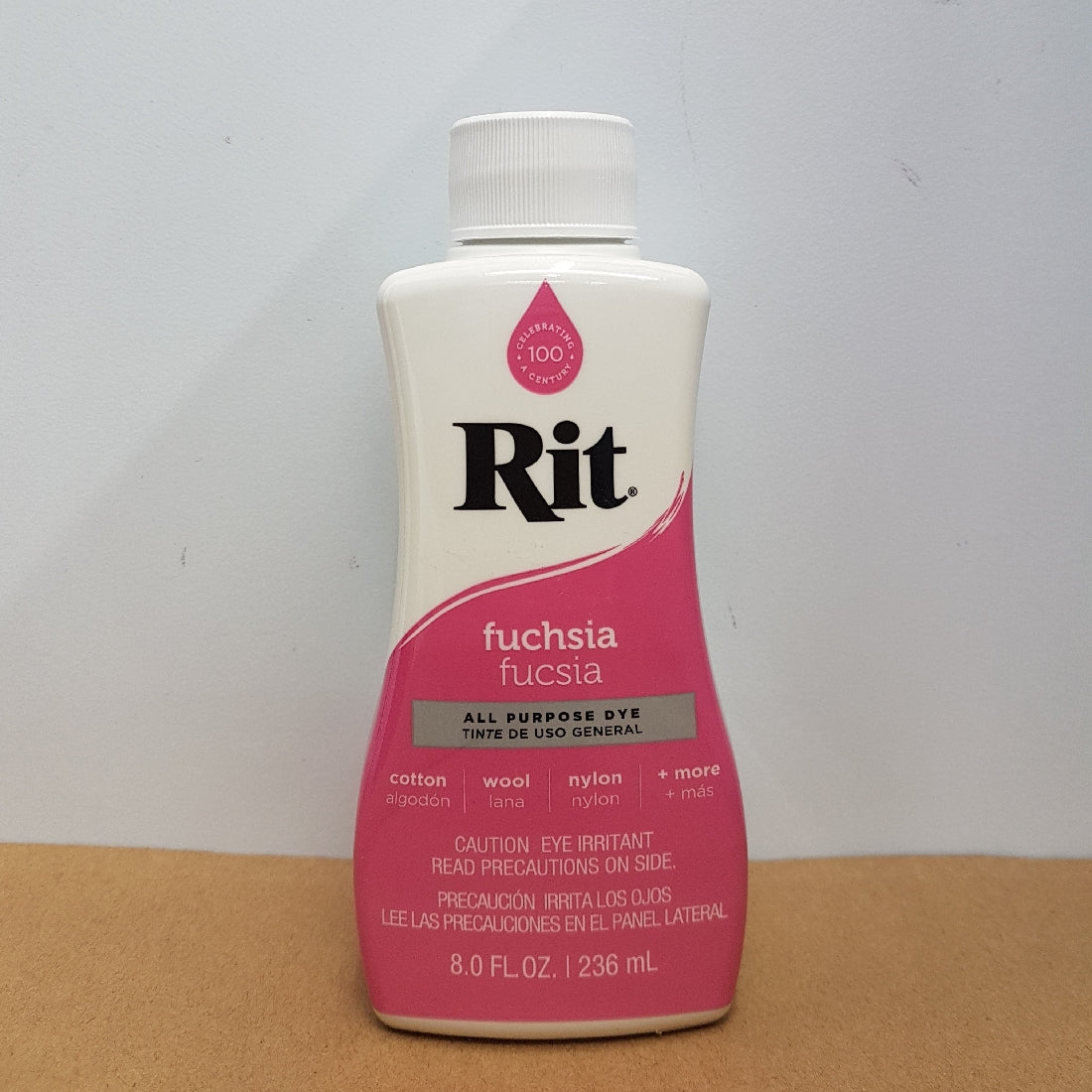 Rit Dye Rit Fabric Liquid Dye All-purpose 8oz (236ml) Fuchsia