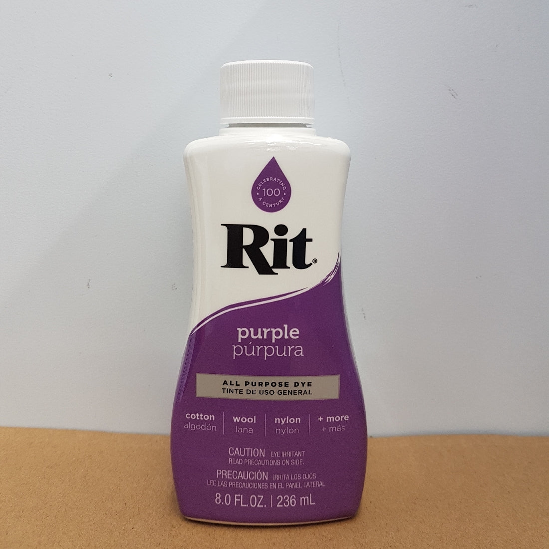 Rit Dye Rit Fabric Liquid Dye All-purpose 8oz (236ml) Purple