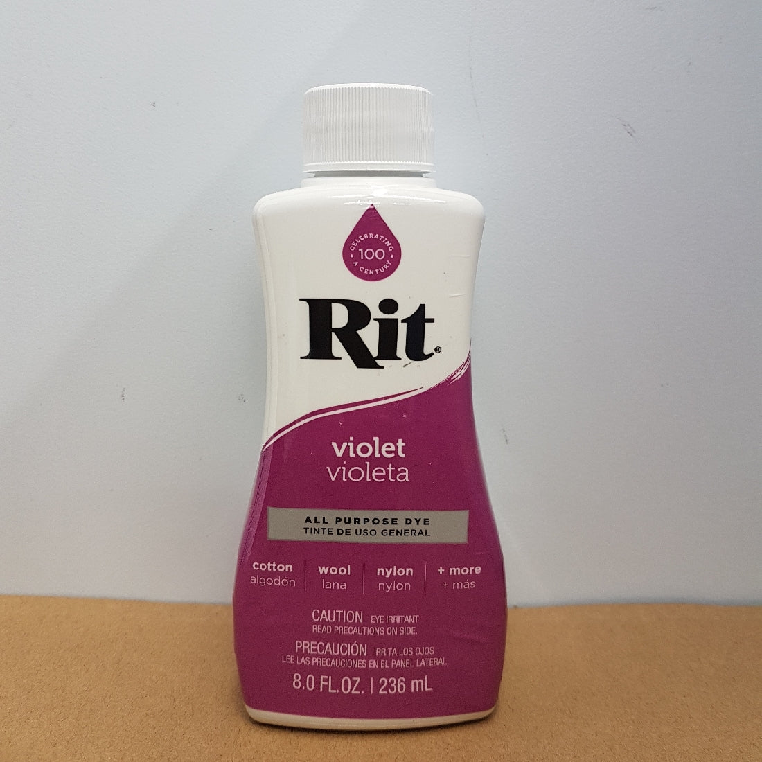 Rit Dye Rit Fabric Liquid Dye All-purpose 8oz (236ml) Violet