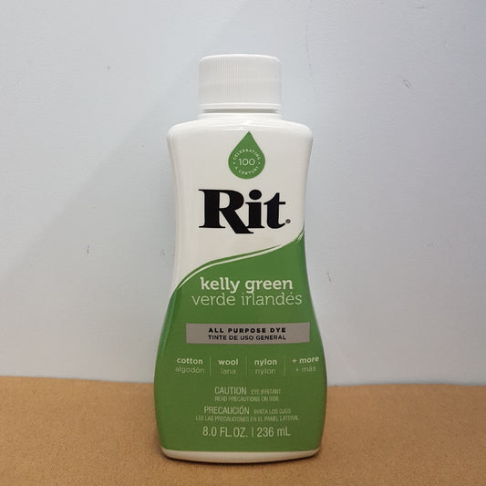 Rit Dye Rit Fabric Liquid Dye All-purpose 8oz (236ml) Kelly Green