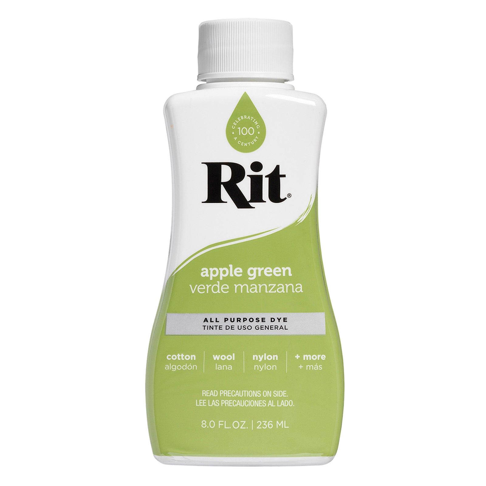 Rit Dye Rit Fabric Liquid Dye All-purpose 8oz (236ml) Apple Green