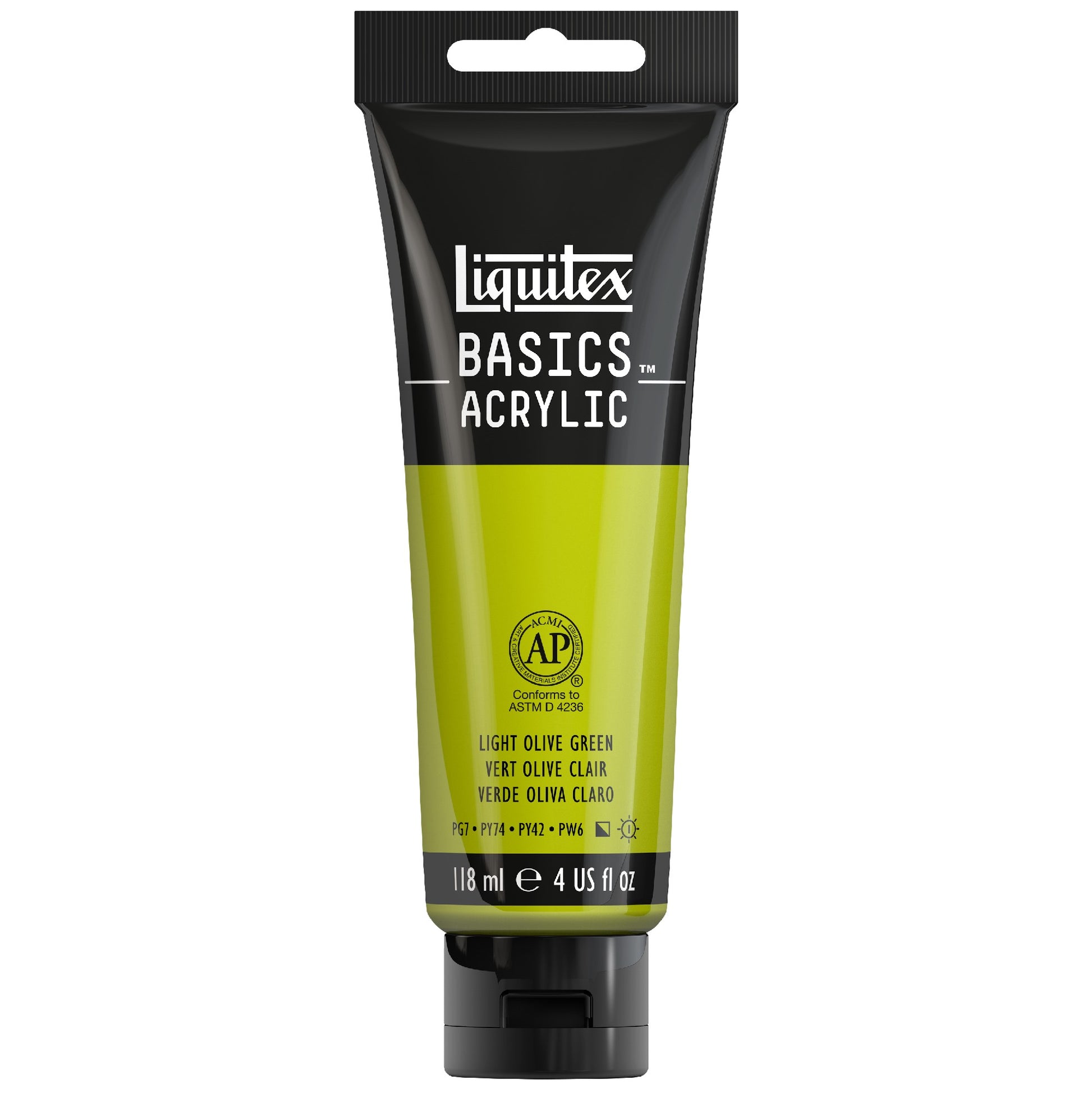 Liquitex Basics Acrylic 118ml Light Olive Green
