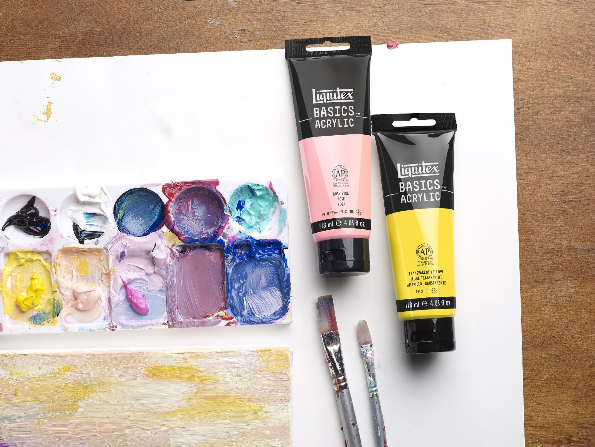 Liquitex Basics Acrylic 118ml Light Pink