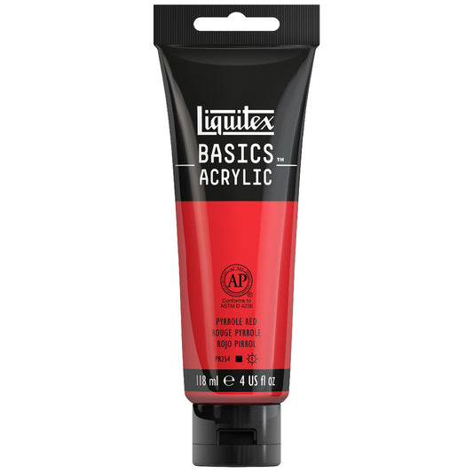 Liquitex Basics Acrylic 118ml Pyrrole Red