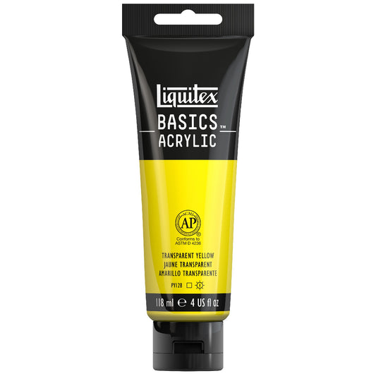 Liquitex Basics Acrylic 118ml Transparent Yellow