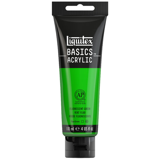 Liquitex Basics Acrylic 118ml Fluro Green