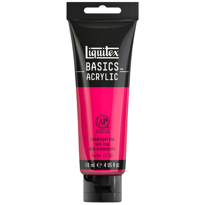 Liquitex Basics Acrylic 118ml Fluro Pink