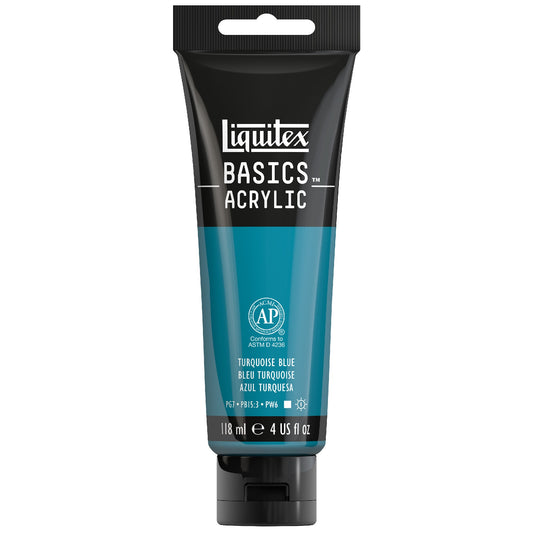Liquitex Basics Acrylic 118ml Turquoise Blue