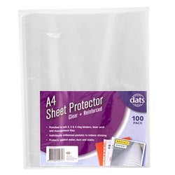 Sheet Protector A4 Pk 100