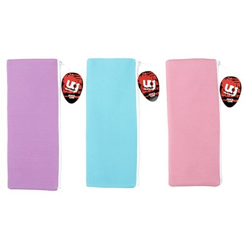 Pencil Case 1 Zip 4 Asstd Cols