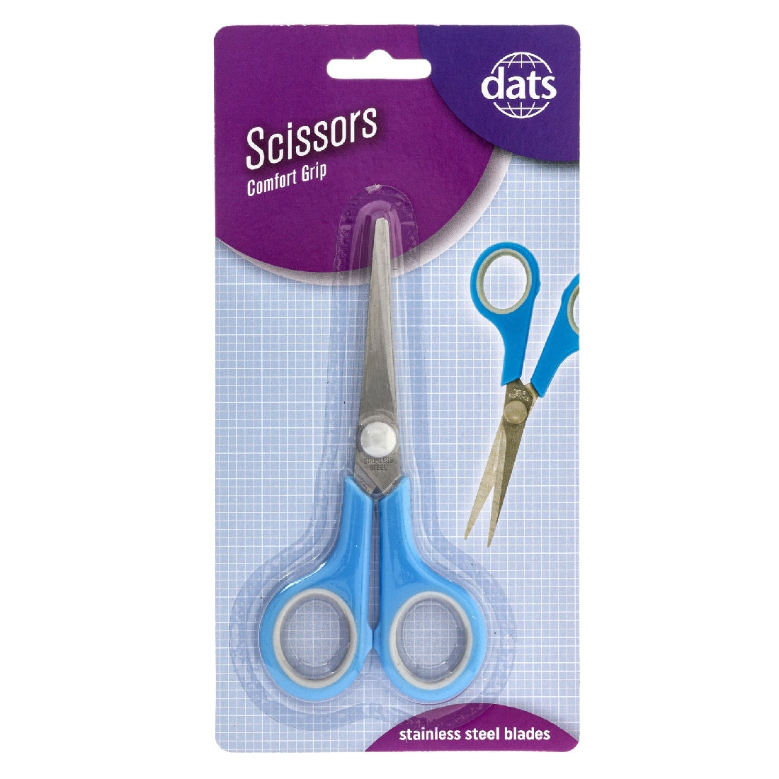 Scissors - Rubber Grip 1pk 140mm