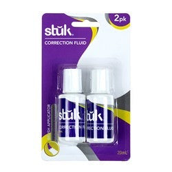 Correction Fluid 20ml 2pk