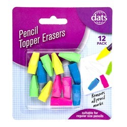 Eraser Pencil Tip 12pk