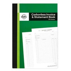 Book Statement & Invoice Carbonless 100lf