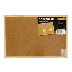 Corkboard Wooden Frame 450 X300