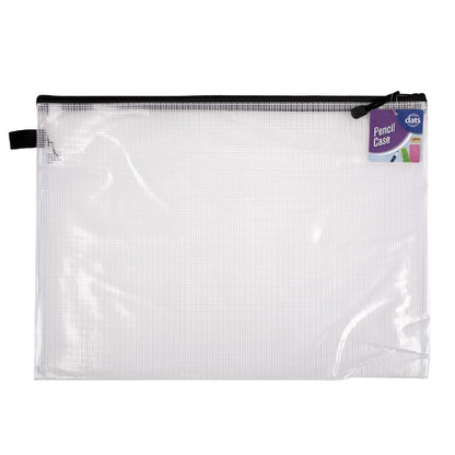 Pencil Case Clear Mesh 450x325 Mm
