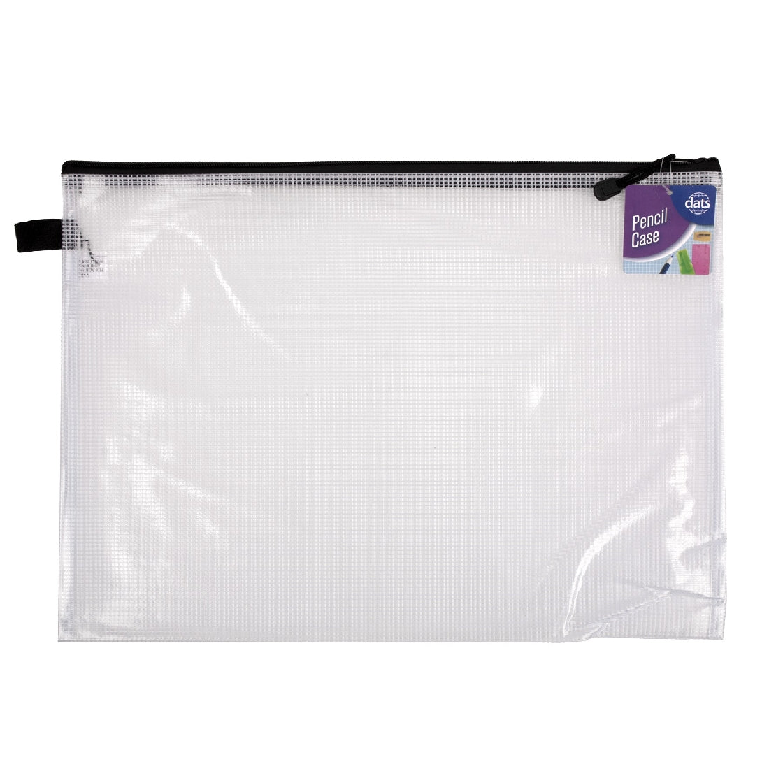 Pencil Case Clear Mesh 345x240 Mm