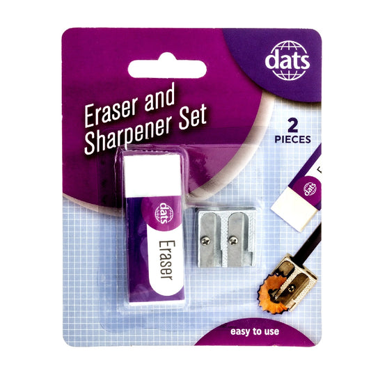 Eraser & Sharpener Set