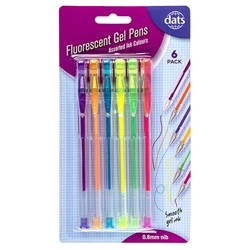 Fluro Gel Ink Pens