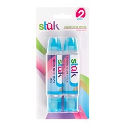 Liquid Glue Sticks 43ml 2pk