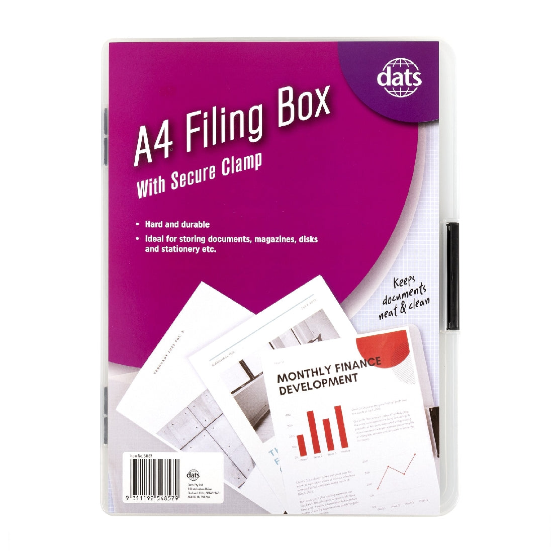 Box File A4 Plastic