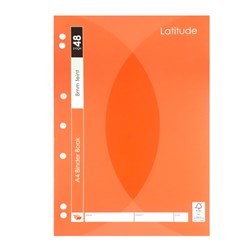 Book Binder A4 8mm Ruled 48pg 210x297mm P7.1 Fsc Mix 70%