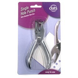 Hole Punch Single Silver