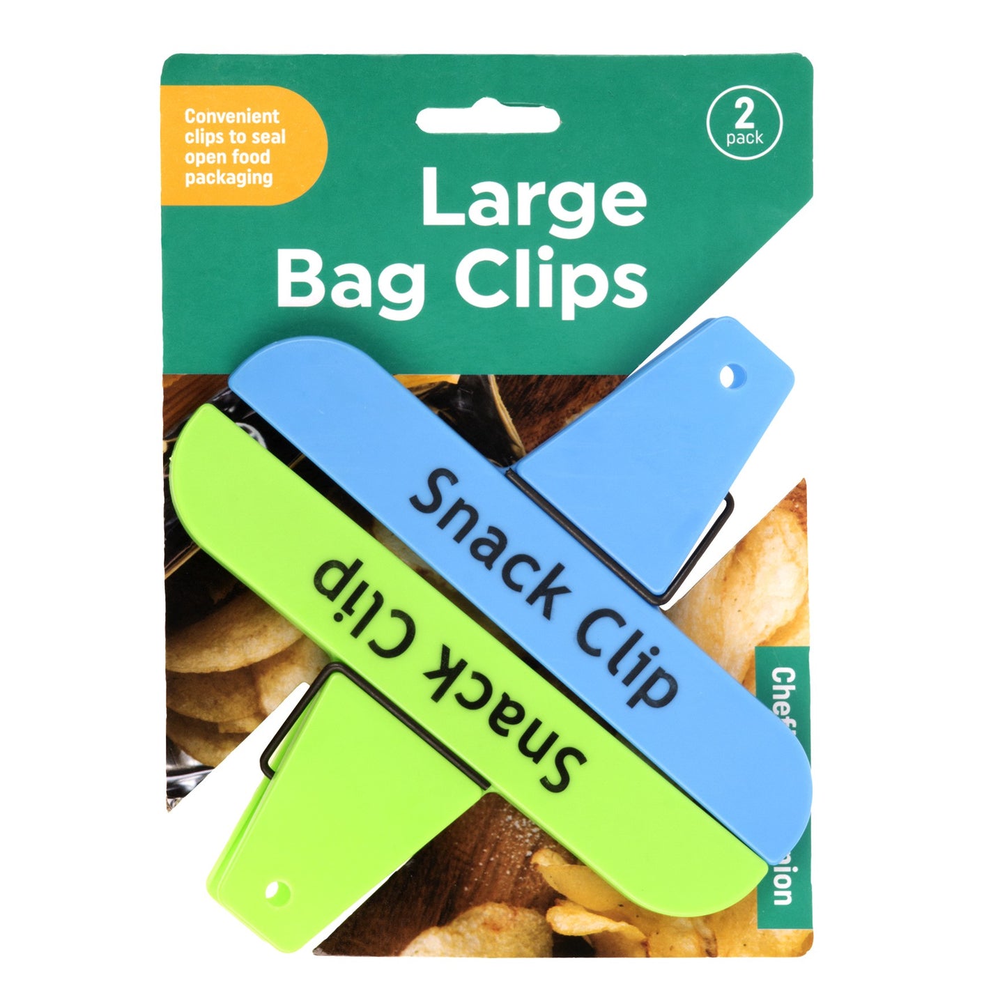 Bag Clips Plastic 2p
