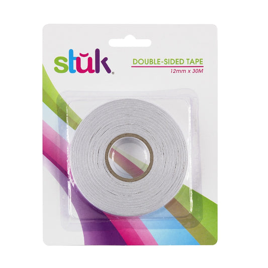 TAPE DOUBLE SIDED 12MM X 30M