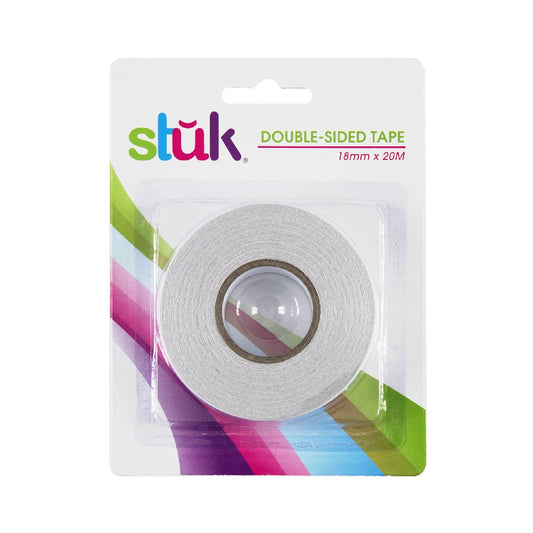 TAPE DOUBLE SIDED 18MM X 20M